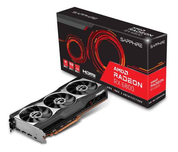 Sapphire Radeon RX 6800 Gaming 16GB GDDR6 - 604930 - zdjęcie